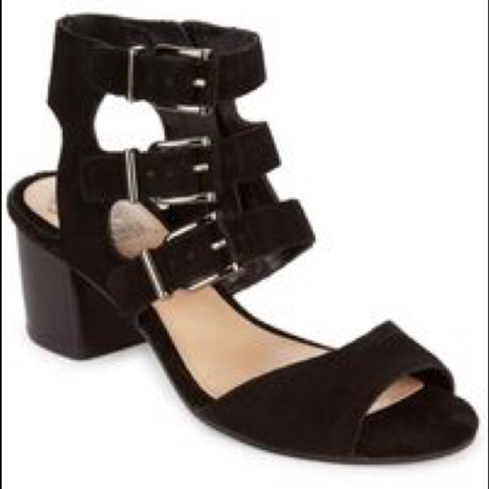 Vince Camuto Suede Geriann Block heel sandal